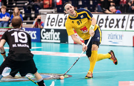 Robin Nilsberth, Sverige, lossar av ett skott