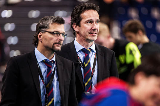 Ulf Hallstensson, assisterande förbundskapten och Jan-Erik