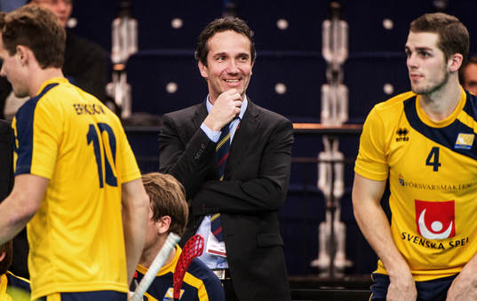 Jan-Erik Vaara, förbundskapten Sverige, är nöjd