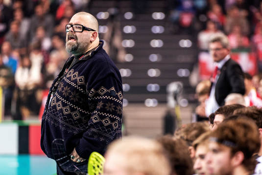 Philippe Soutter, förbundskapten Tyskland, ropar till