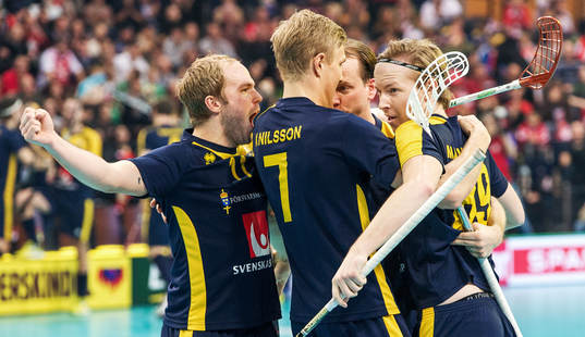 Sverige jublar