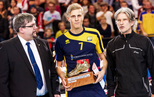 Kim Nilsson, Sverige, utsedd till turneringens mest