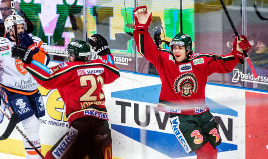 Henrik Tömmernes, Frölunda, jublar