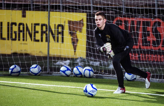 Markus Fröjd, målvakt i Elfsborg U17