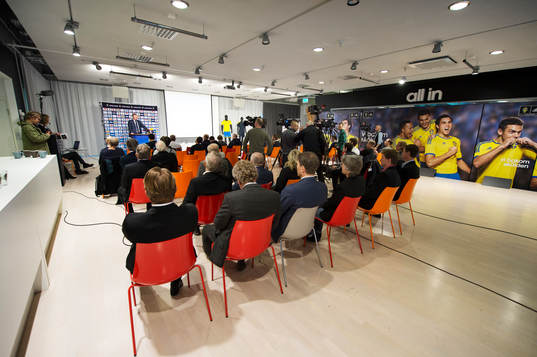 Den nya lokalen för Svenska Fotbollförbundets