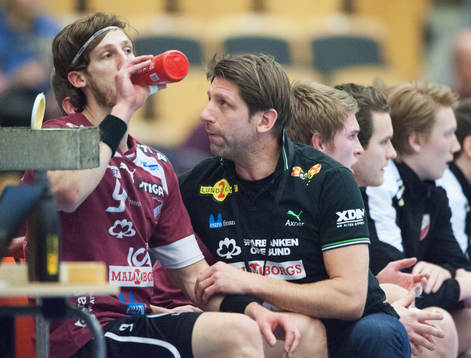 Tomas Axnér, tränare, Lugi och Albin Tingsvall