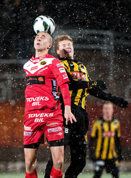 Nickduell mellan Sebastian Holmén, Elfsborg, Simon