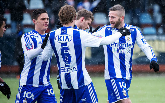 Kjetil Waehler, IFK Göteborg, firar