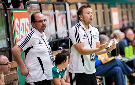 Erik Larholm, tränare i Skuru