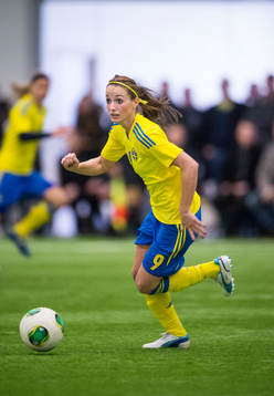 Fotboll, Träningsmatch, Dam, Sverige - Stockholm FA Boys