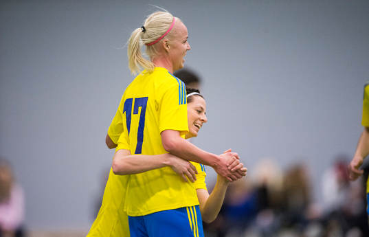Fotboll, Träningsmatch, Dam, Sverige - Stockholm FA Boys