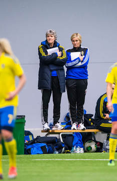 Fotboll, Träningsmatch, Dam, Sverige - Stockholm FA Boys