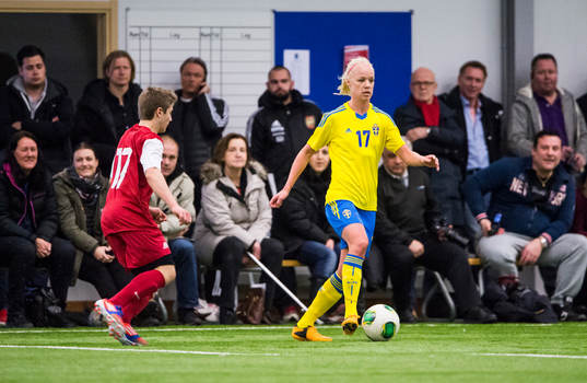 Fotboll, Träningsmatch, Dam, Sverige - Stockholm FA Boys