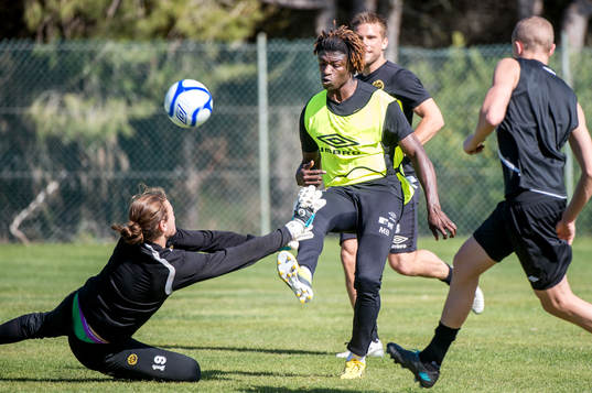 Kristoffer Björk, målvakt, Mohamed Bangura, Elfsborg