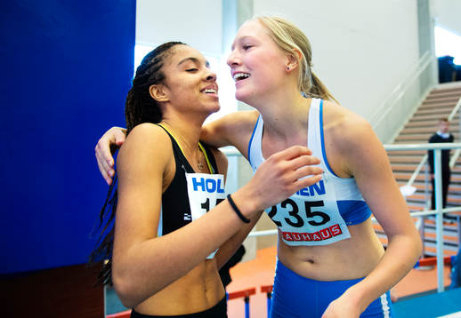 Irene Ekelund, Kils AIK, vann före Moa Hjelmer, Spårvägen
