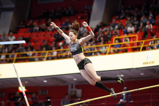 Angelica Bengtsson, Sverige, river i stavhoppet