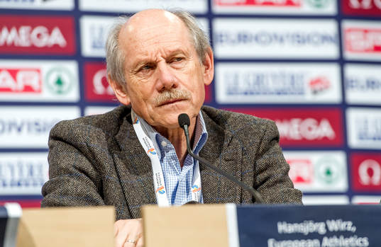 Hansjörg Wirz, Ordförande Europeiska Friidrottsförbundet