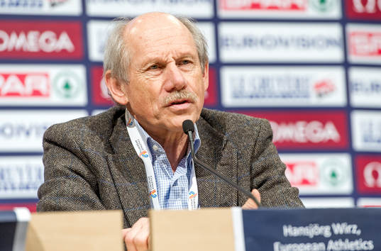 Hansjörg Wirz, Ordförande Europeiska Friidrottsförbundet