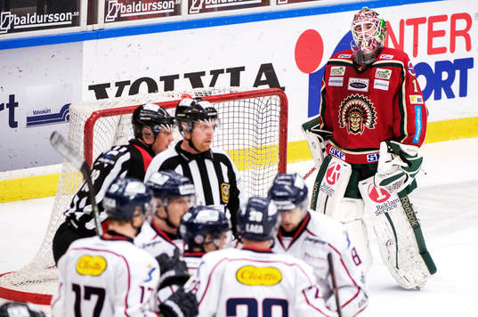 Patrick Galbraith, målvakt, Frölunda, deppar