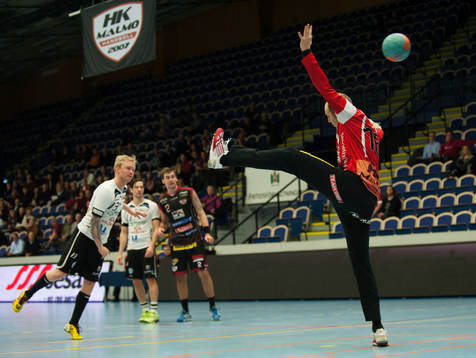 Straff, Niklas Gudmundsson, Lugi, mot Oscar Jensen. Malmö