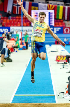 Andreas Otterling, Sveirge, i längdhoppskvalet