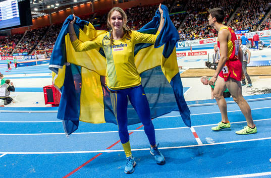 Erica Jarder, Sverige, jublar