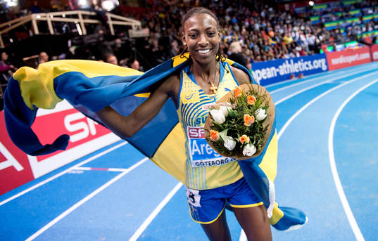 Abeba Aregawi, Sverige, jublar
