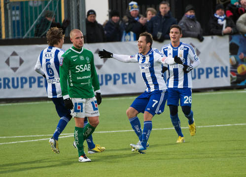 Tobias Hysén, IFK Göteborg, gör 2-0