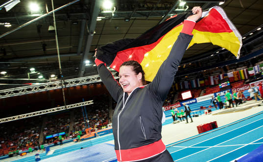Christina SCHWANITZ, Tyskland, jublar