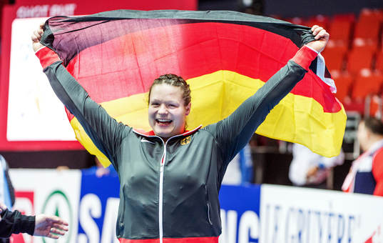 Christina SCHWANITZ, Tyskland, jublar