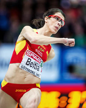 Ruth Beitia, Spanien, vann höjdfinalen