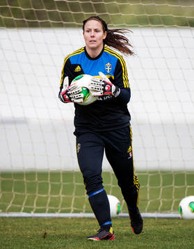Carola Söberg, målvakt, Sverige