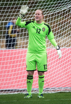 Kristin Hammarström, målvakt, Sverige