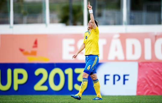 Sara Thunebro, Sverige, jublar