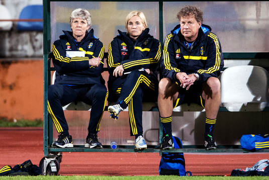 Pia Sundhage, förbundskapten, Lilie Gutke Persson,