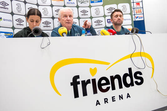 Giovanni Trapattoni, förbundskapten, Robbie Keane, Irland