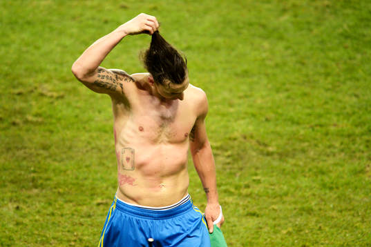 Zlatan Ibrahimović, Sverige går av planen