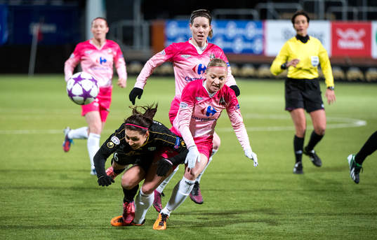 Fotboll, Dam, Champions League, Kopparbergs Göteborg -