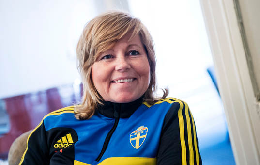 Marika Domanski Lyfors, landslagschef, Sverige