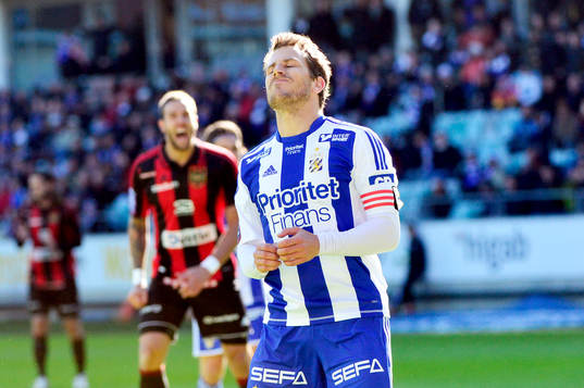 Tobias Hysén, IFK Göteborg bränner en straff