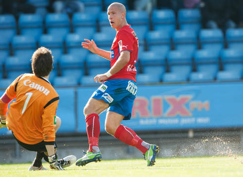 5-1, Mattias Lindström, Helsingborg, som därmed blir