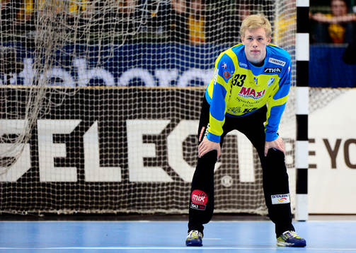 Henrik Nordlander, målvakt, Kristianstad, får hoppa in