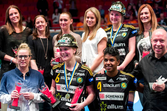 Pristagarna i damernas Elitserie