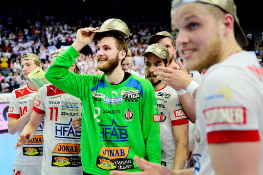 Robert Bladh, målvakt, Drott jublar
