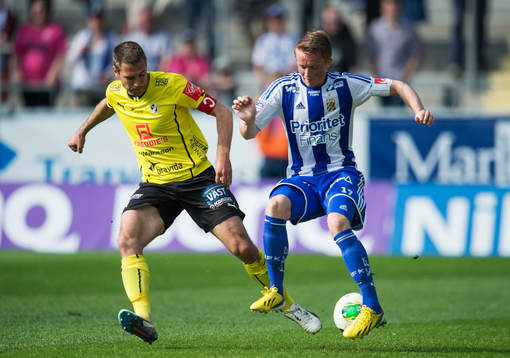 Stefan Selakovic, Halmstad. Sam Larsson, IFK Göteborg