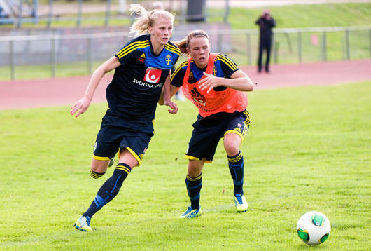 Sofia Jakobsson jagas av Jessica Samuelsson, Sverige