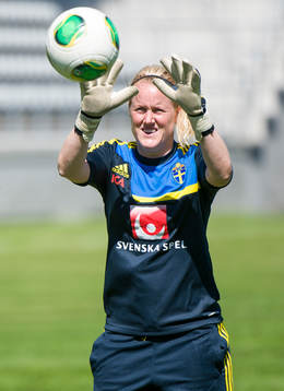 Kristin Hammarström, målvakt, Sverige