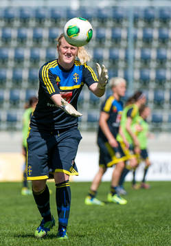 Kristin Hammarström, målvakt, Sverige