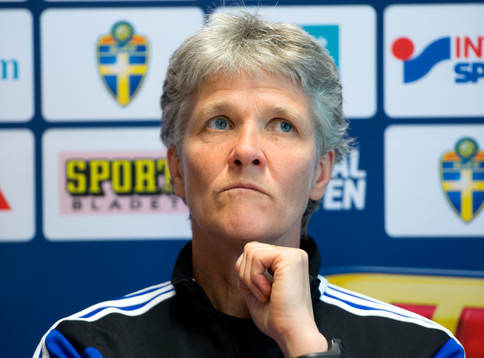 Pia Sundhage, förbundskapten Sverige