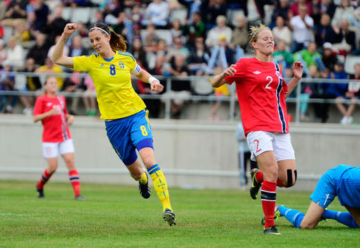 Lotta Schelin, Sverige jublar